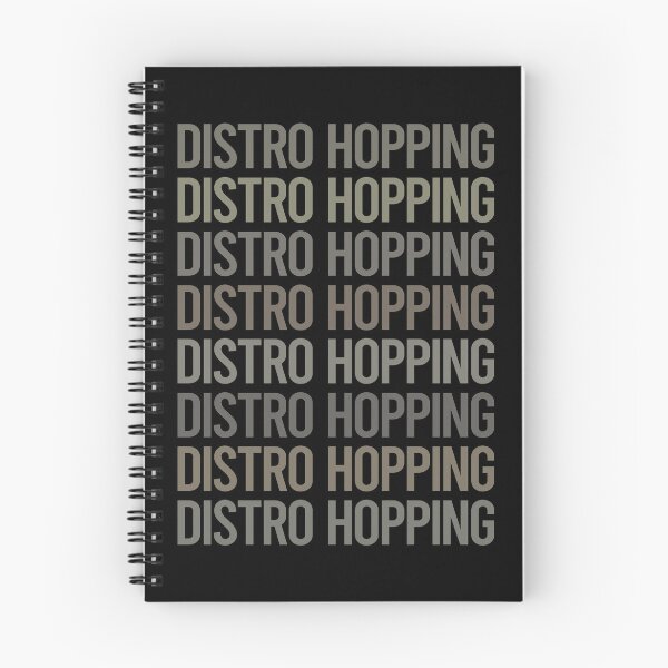 Item preview, Gray Text Art Distro Hopping Distrohopper designed and sold by TarynBrown3126.