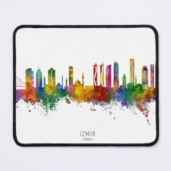 Item preview, Izmir Turkey Skyline designed and sold by ArtPrints.