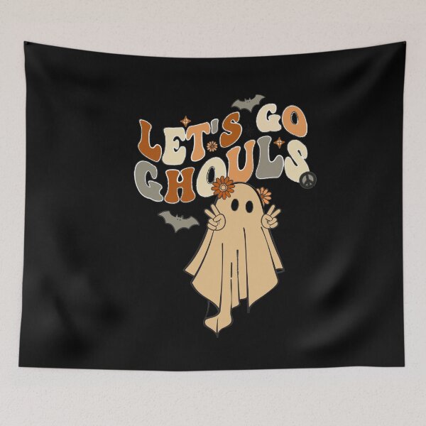 Item preview, lets go ghouls for women, Groovy Halloween women, lets go ghouls cool Vintage Retro Fall design for halloween designed and sold by ambaart.