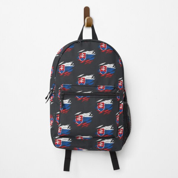 Item preview, Ripped Rip Open Slovakia Flag Palm designed and sold by rafaeltto.