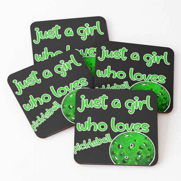 Item preview, just a girl who loves pickleball designed and sold by YoussefProMax.