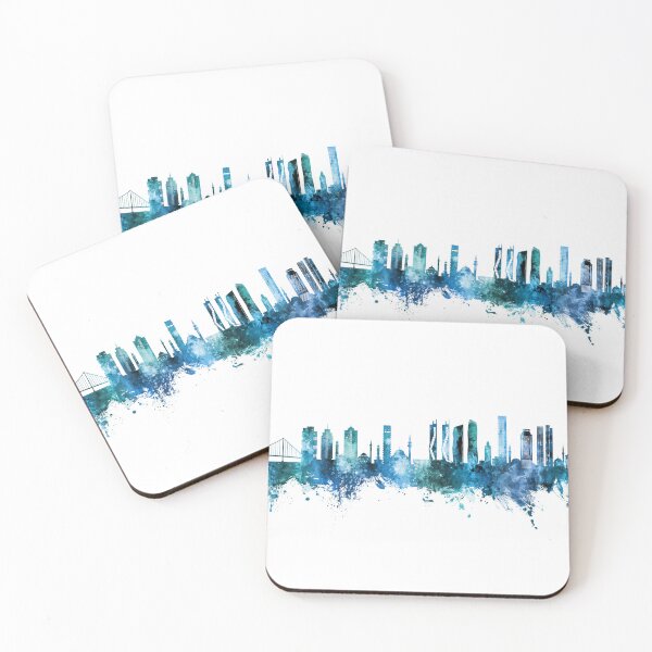 Item preview, Izmir Turkey Skyline designed and sold by ArtPrints.