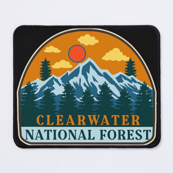 Item preview, Clearwater national forest-Vintage designed and sold by Nature-mark.