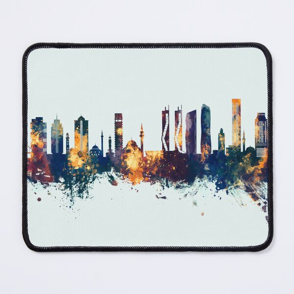 Item preview, Izmir Turkey Skyline designed and sold by ArtPrints.