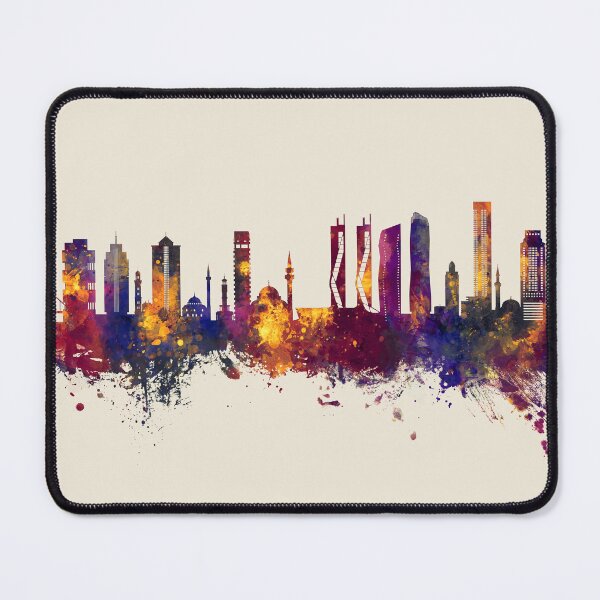 Item preview, Izmir Turkey Skyline designed and sold by ArtPrints.