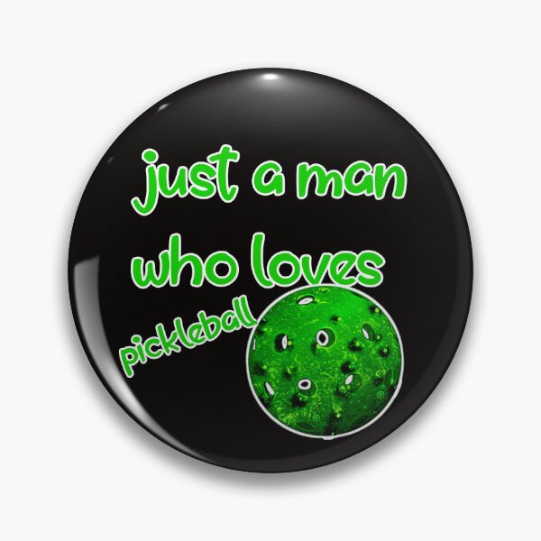 Item preview, just a man who loves pickleball designed and sold by YoussefProMax.