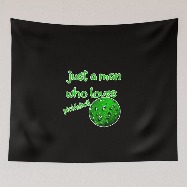 Item preview, just a man who loves pickleball designed and sold by YoussefProMax.