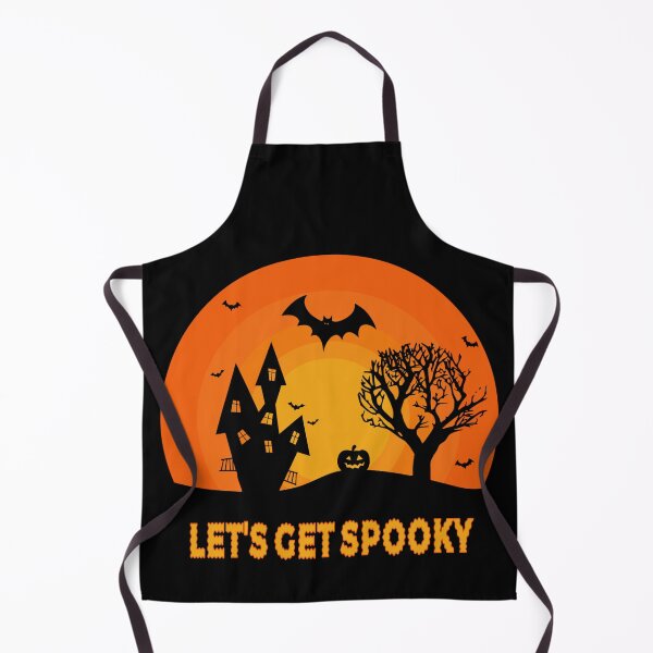 Item preview, Let's get spooky - retro halloween designed and sold by SidTastic .