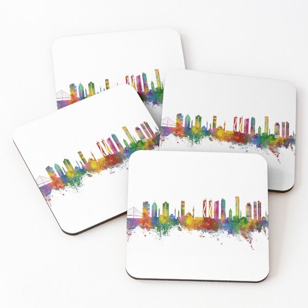 Item preview, Izmir Turkey Skyline designed and sold by ArtPrints.