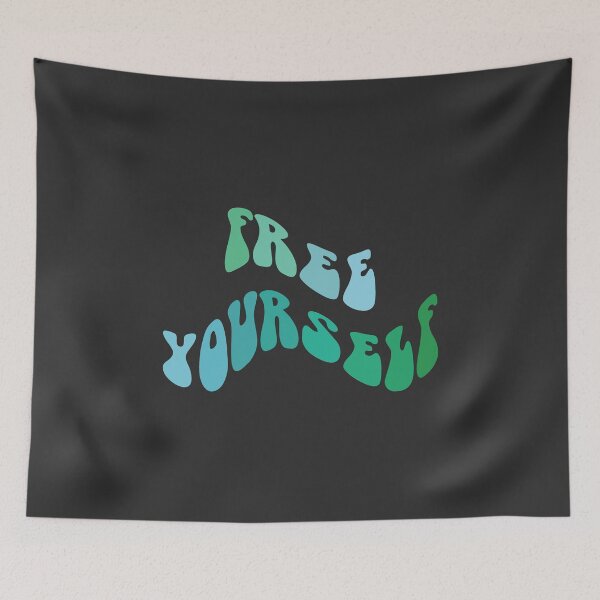 Item preview, Free Yourself turquoise designed and sold by everything4eva.