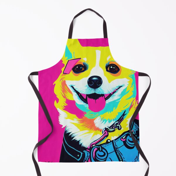 Item preview, Happy Pop Art Corgi designed and sold by Aliveforfun.