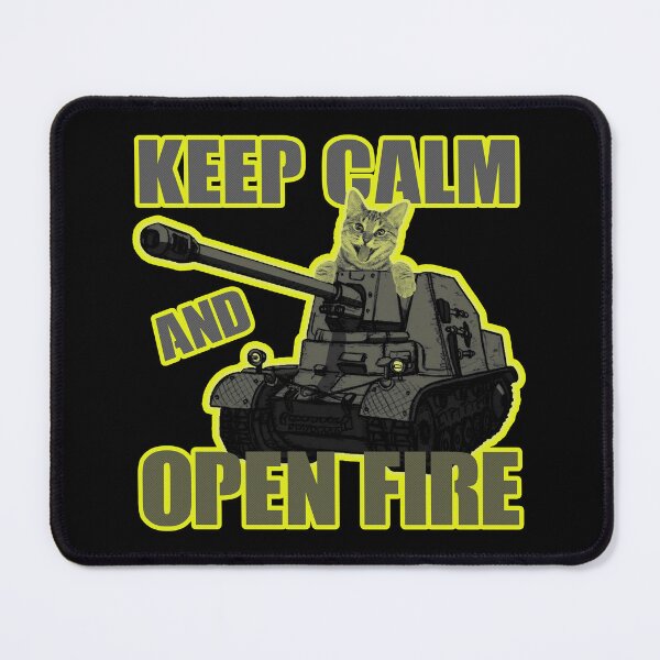 Item preview, Marder Cat Tank Destroyers - Keep Calm and Open Fire MK1 - Clean Style designed and sold by pzd501.