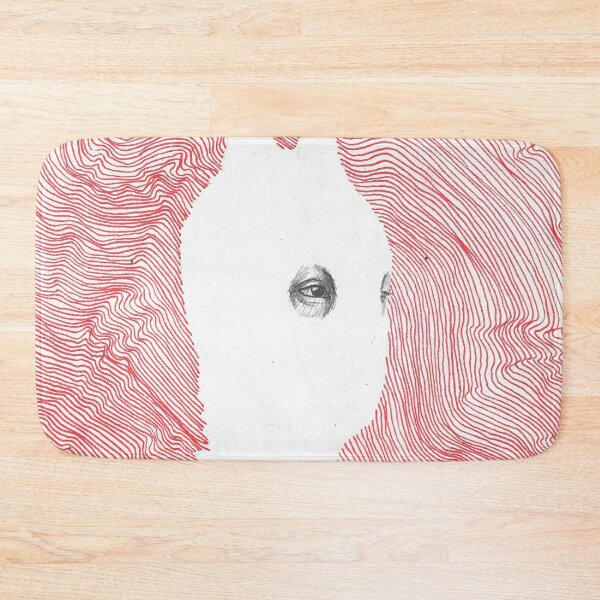 Item preview, balaklava, balaclava, ski mask, inked, tattoo, guy, bunny, grunge, modern, illustration, lines, trippy, graphic, red, white, black designed and sold by AlbinaSergeevaart.