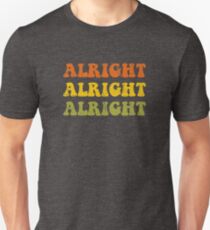 Alles klar Alles klar Retro 1970 Design Slim Fit T-Shirt