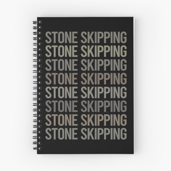 Item preview, Gray Text Art Stone Skipping Stones Rock Rocks Skimming designed and sold by TarynBrown3126.