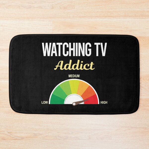 Item preview, Addict Watching TV designed and sold by PriscillaHerna.