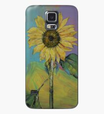 Funda/vinilo para Samsung Galaxy Girasol