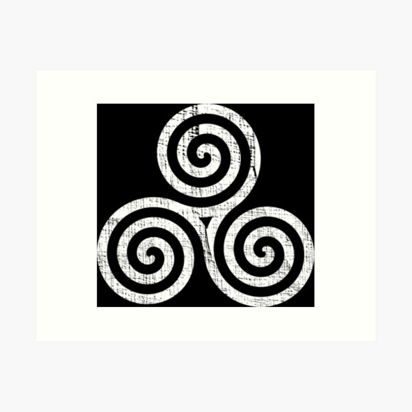 Item preview, Celtic Spiral Knot Distressed Design designed and sold by webdango.