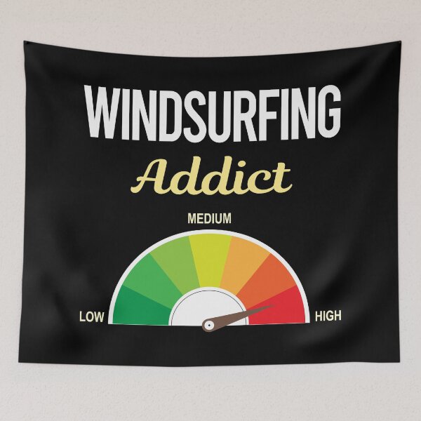 Item preview, Addict Windsurfing Windsurf Windsurfer Sailboarding Boardsailing designed and sold by PriscillaHerna.