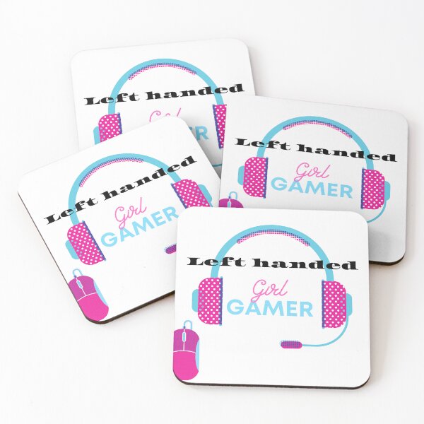Item preview, Girl Gamer Left Handed designed and sold by coccoPrints.