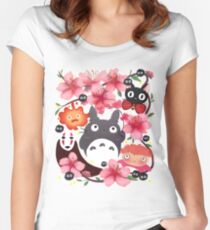 Chibli friends Women's Fitted Scoop T-Shirt