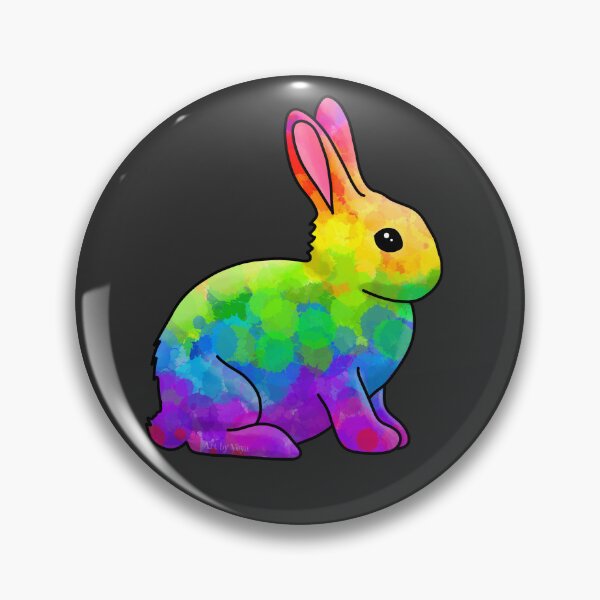 Item preview, Rainbow Bunny designed and sold by Art by Veya.