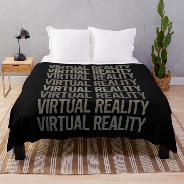 Item preview, Gray Text Art Virtual Reality VR designed and sold by TarynBrown3126.
