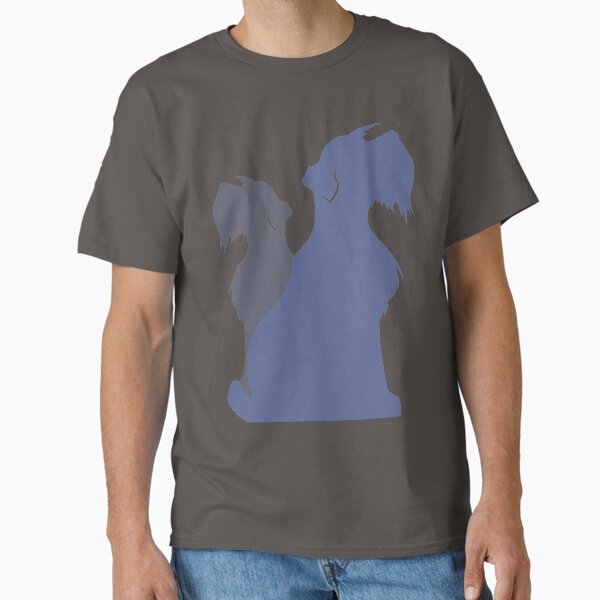 Miniature Schnauzer Terrier Puppy Dog Art Design Classic T-Shirt