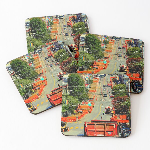 Item preview, There Goes The Neighborhood In Orange designed and sold by Michael May.