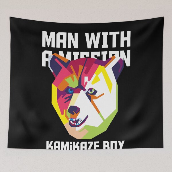 Item preview, Kamikaze Boy Man avec une mission dans WPAP T shirt classique designed and sold by MARISANICHOLE.