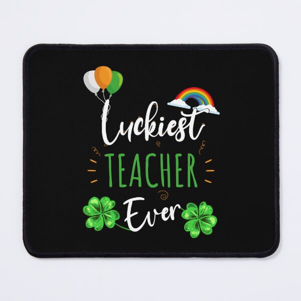 Item preview, Luckiest Teacher Ever St Patrick's Day Shamrock Teacher designed and sold by CHday.