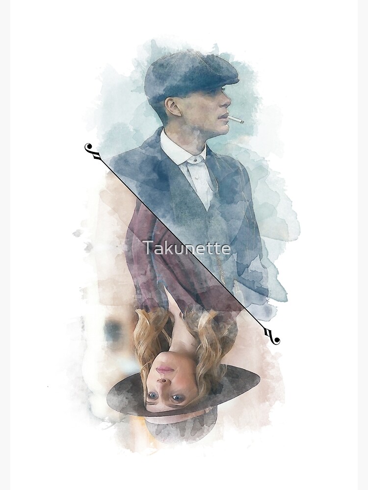 Peaky Blinders Crime Drama TV Series Vintage Thomas Shelby Wall Decor Poster