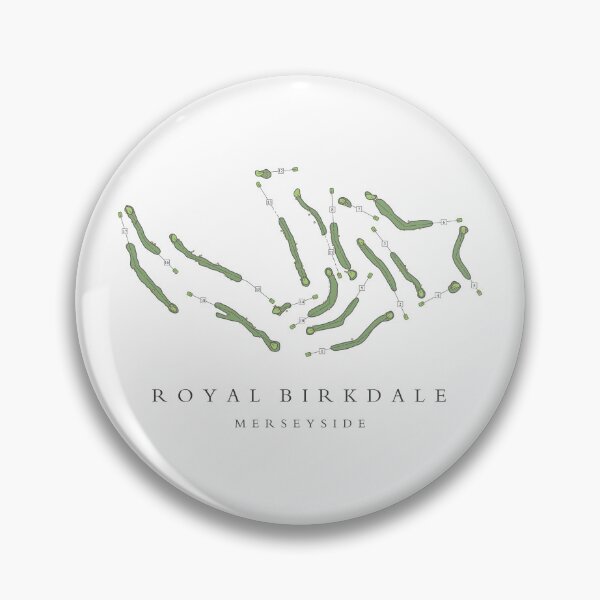 Item preview, Royal Birkdale Golf Course Graphic Map designed and sold by Reign-Man.