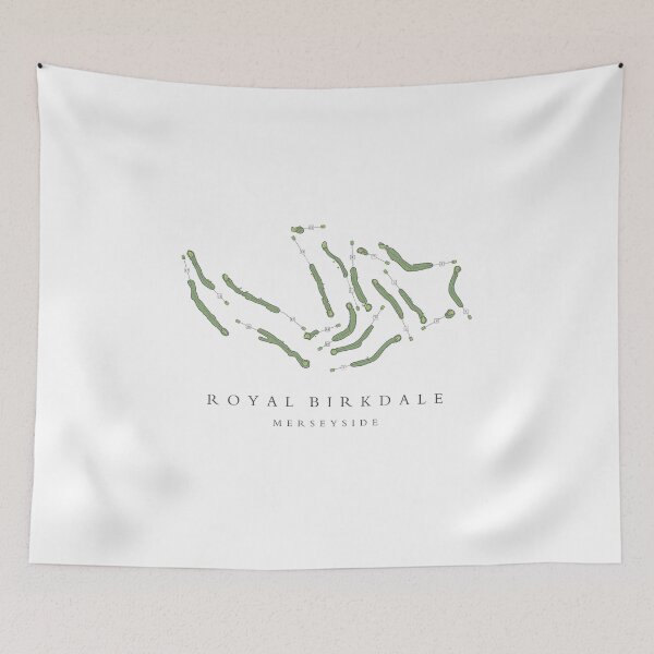 Item preview, Royal Birkdale Golf Course Graphic Map designed and sold by Reign-Man.