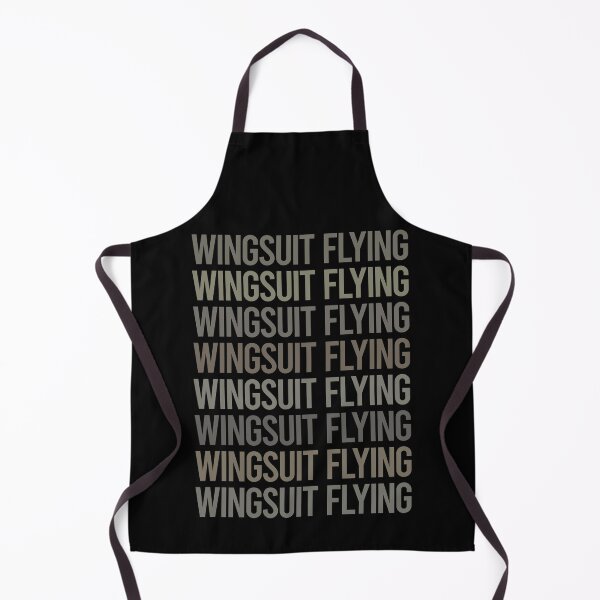 Item preview, Gray Text Art Wingsuit Flying Wingsuiting designed and sold by TarynBrown3126.