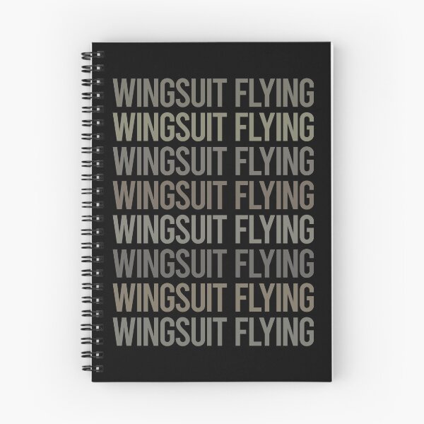 Item preview, Gray Text Art Wingsuit Flying Wingsuiting designed and sold by TarynBrown3126.