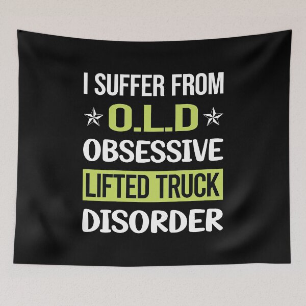 Item preview, Obsessive Love Lifted Trucks designed and sold by GobblesBeverley.