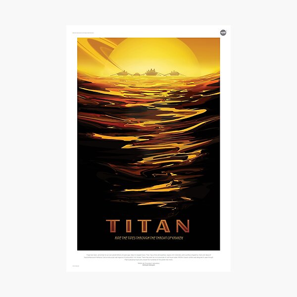 Titan: Ride the Tides Through the Throat of the Kraken Photographic Print