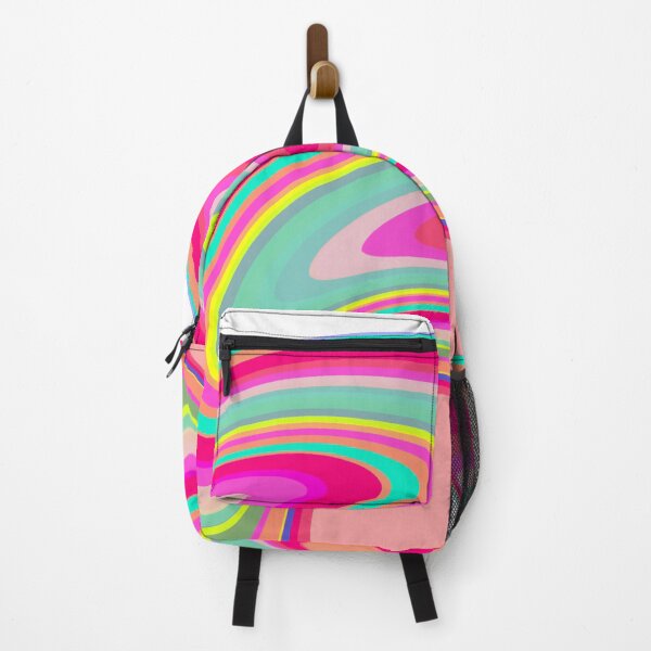 Item preview, Modern Liquid Swirl Abstract Pattern Square Multicolor Design designed and sold by theprintedclub.
