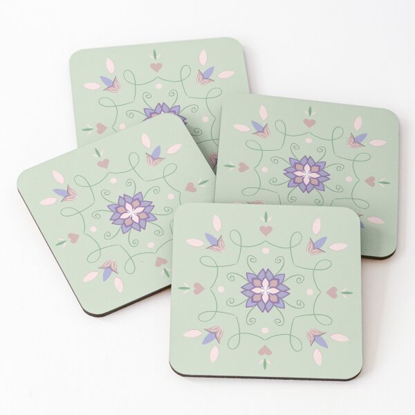 Item preview, Simple Flower Mosaic designed and sold by Akitoree.