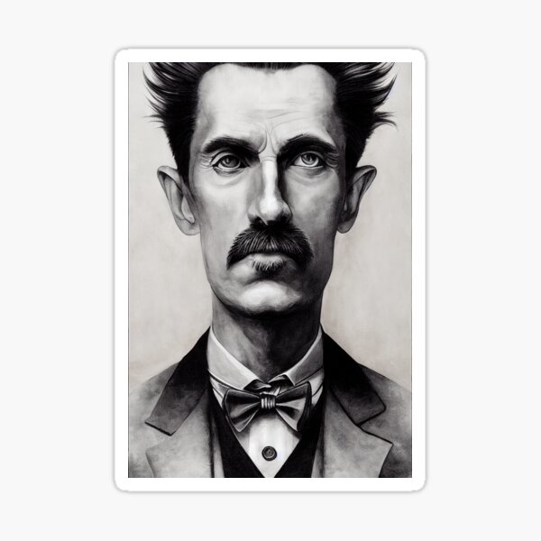 Item preview, Nikola Tesla designed and sold by BasajaunStudio.