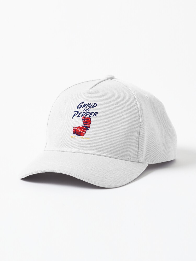 Grind the pepper St Louis  Cap for Sale by Jeff Brandon