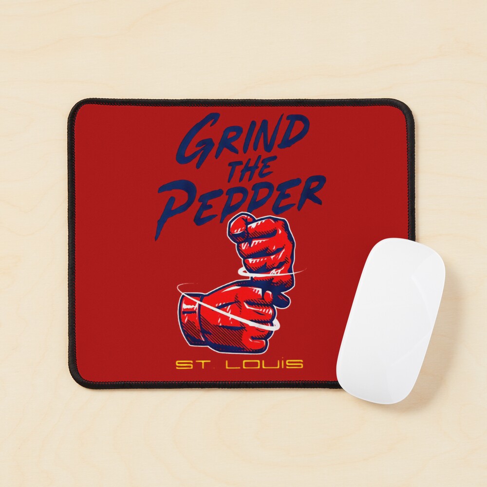 Grind the pepper!  St louis cardinals baseball, Cardinals baseball, Stl  cardinals