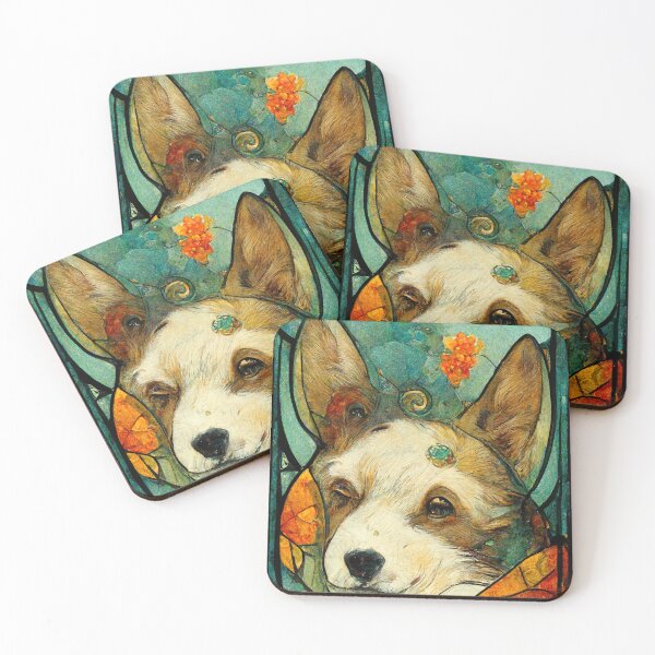 Item preview, cute corgi designed and sold by Aliveforfun.