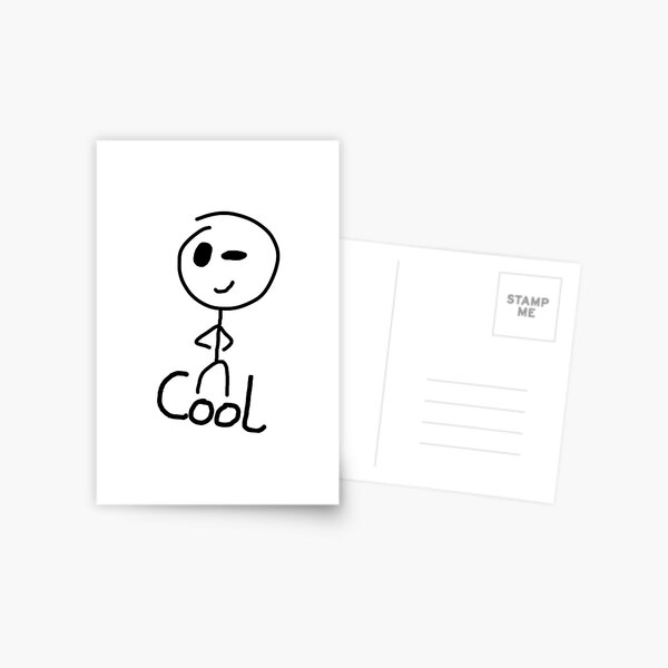 Stickman design cool Poster for Sale by StickyMann