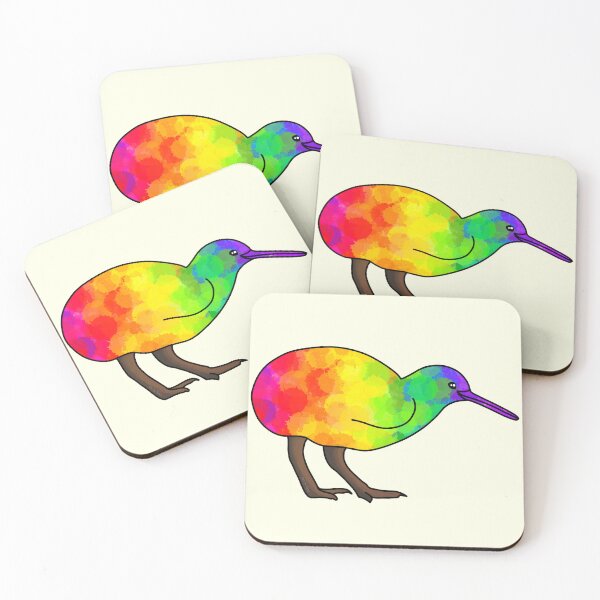 Item preview, The Rainbow Kiwi designed and sold by Art by Veya.