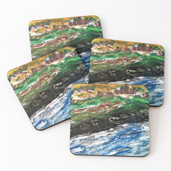 Item preview, River and rocky landscape at sunset designed and sold by George Hutton Hunter.