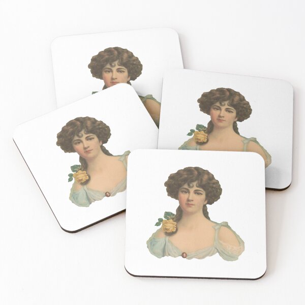 Item preview, Vintage women old portrait sticker designed and sold by portokalis.