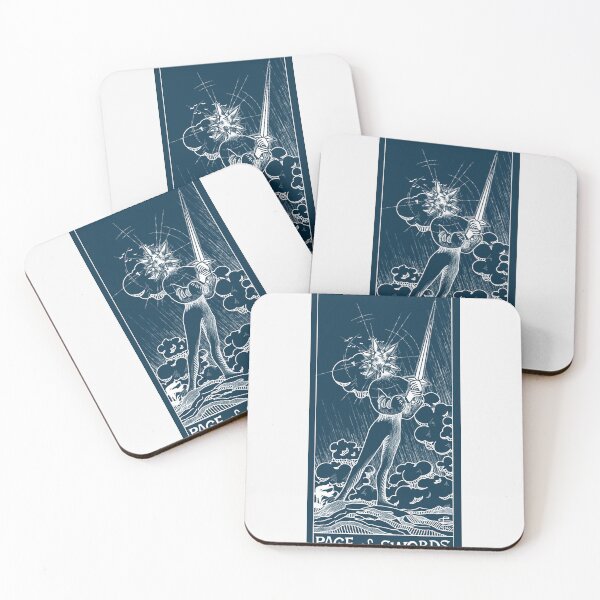 Item preview, Page of swords(Taros card) designed and sold by mabokado.