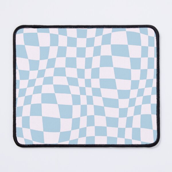 Item preview, Y2K Danish Pastel Blue Checkerboard Pattern designed and sold by Sarah Eichert.